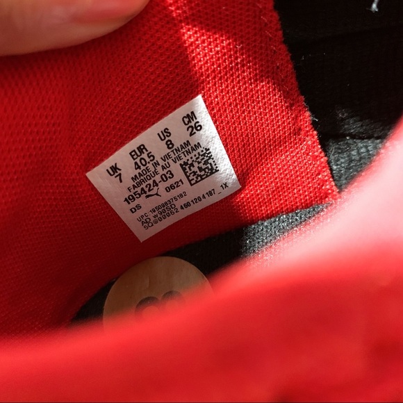 NEW PUMA Cell Vive Running MENS Sneaker in Red Size 8 - Picture 8 of 9